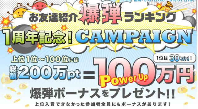 ちょびリッチのキャンペーンで賞金1万円を稼ぐ